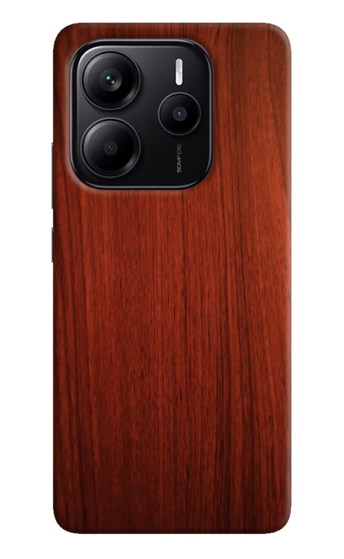 Wooden Plain Pattern Redmi Note 14 5G Hard Case Back Cover by Casekaro
