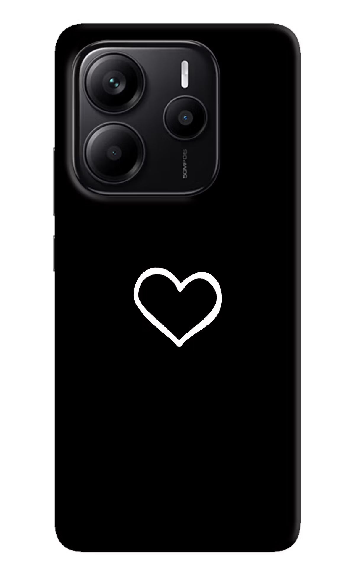 Heart Redmi Note 14 5G Hard Case Back Cover by Casekaro