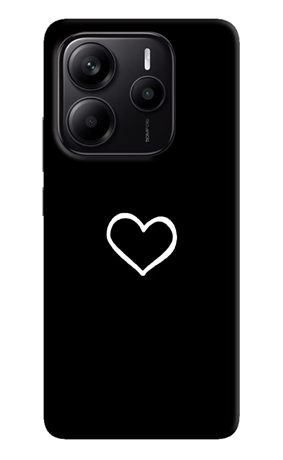 Heart Redmi Note 14 5G Back Cover, Hard case