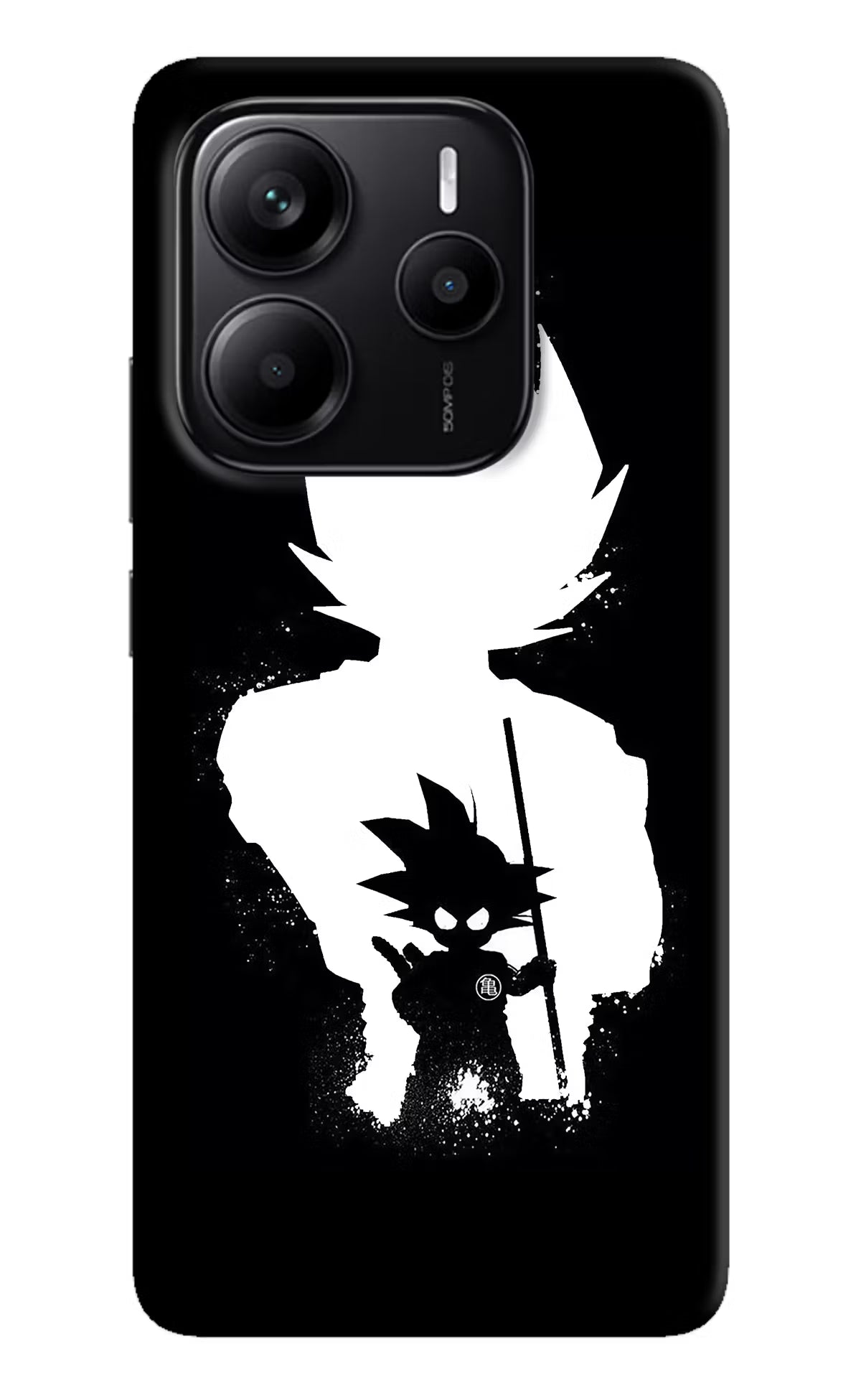 Goku Shadow Redmi Note 14 5G Hard Case Back Cover by Casekaro