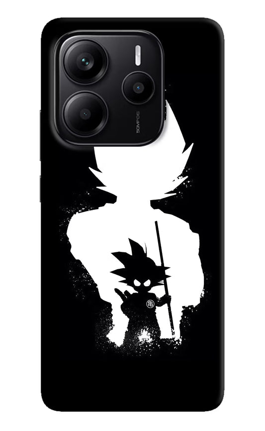 Goku Shadow Redmi Note 14 5G Hard Case Back Cover by Casekaro