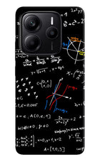 Mathematics Formula Redmi Note 14 5G Hard Case Back Cover by Casekaro