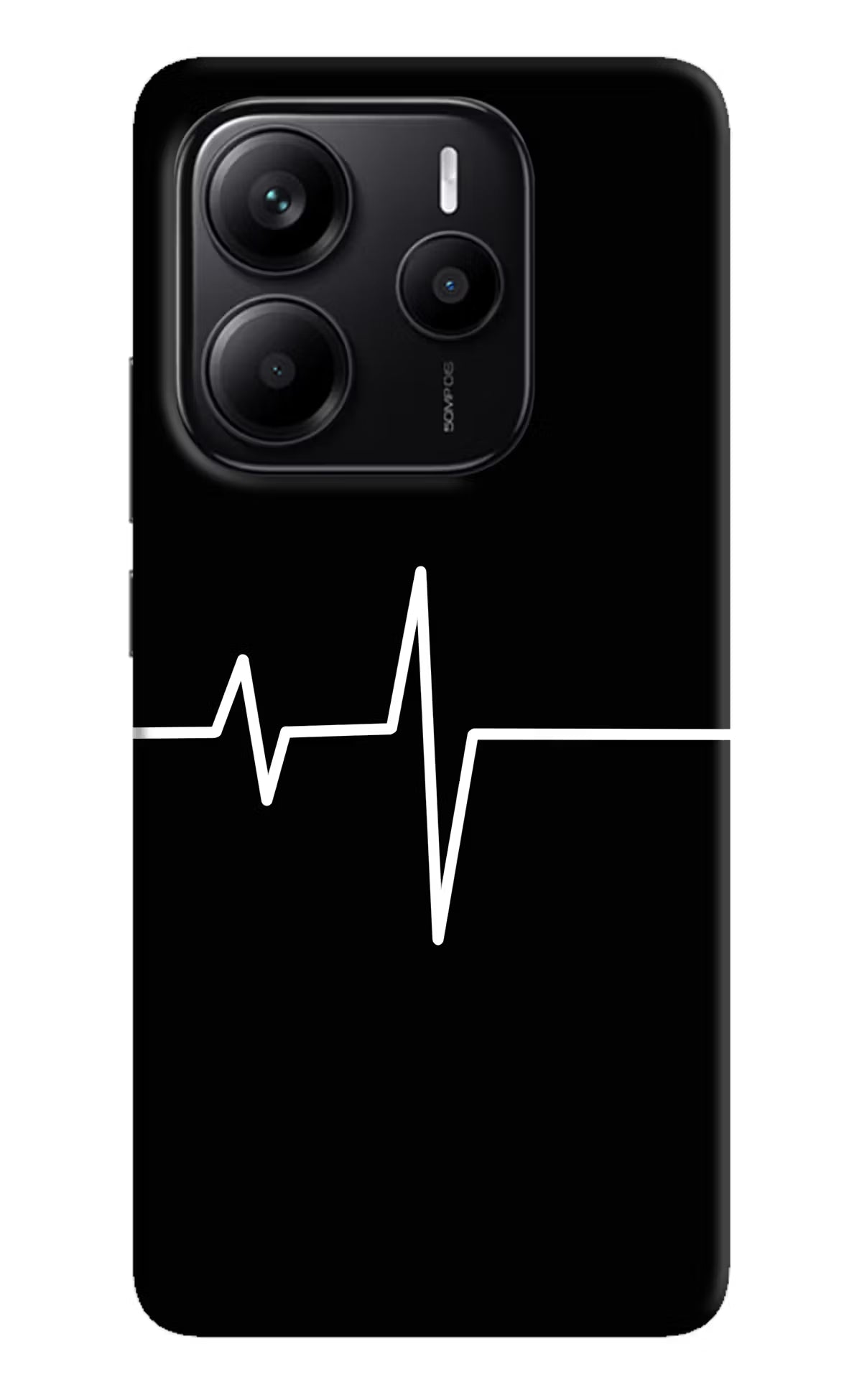 Heart Beats Redmi Note 14 5G Hard Case Back Cover by Casekaro