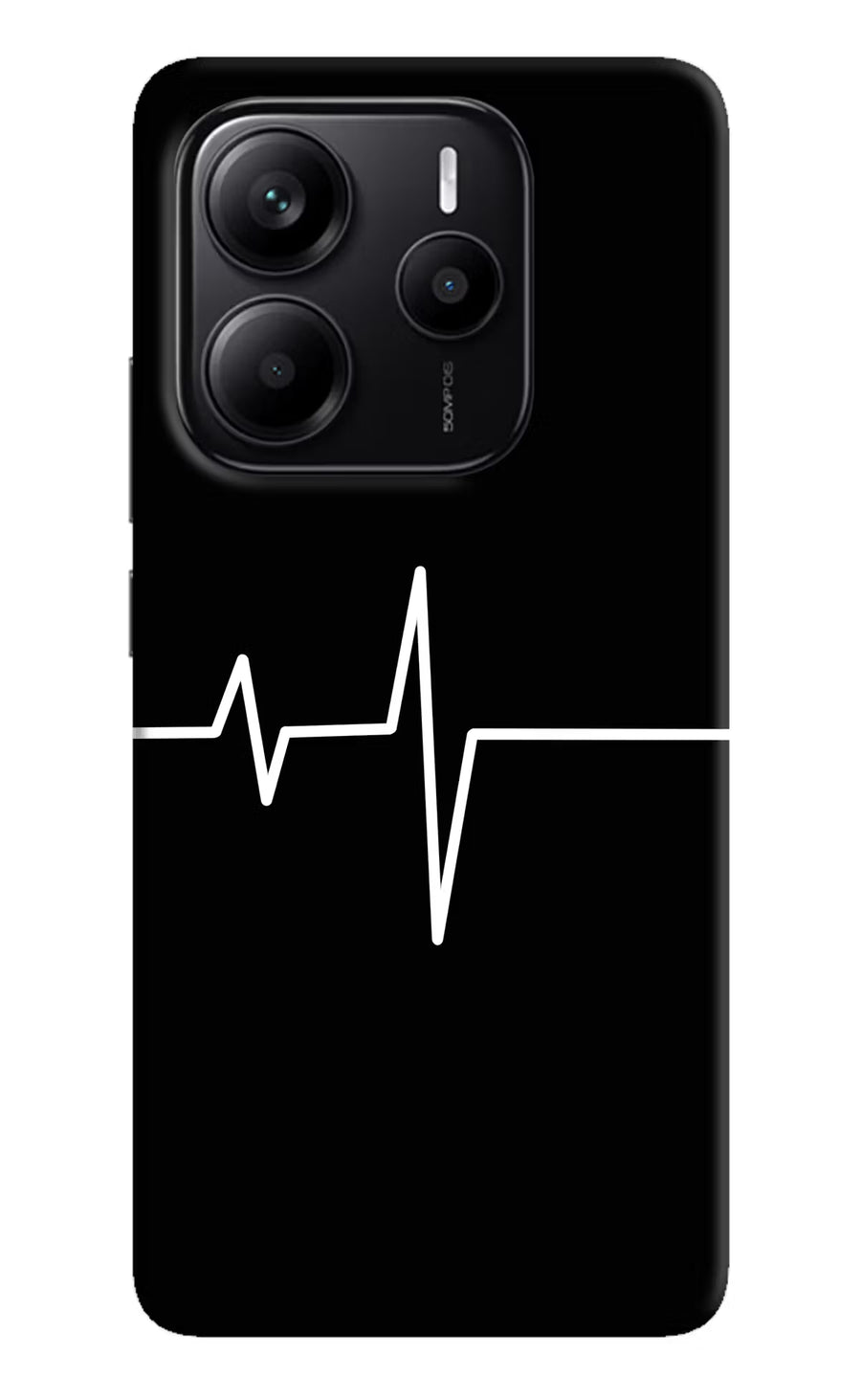 Heart Beats Redmi Note 14 5G Back Cover, Hard case
