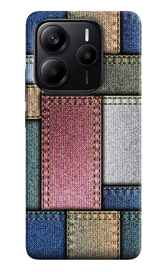 Multicolor Jeans Redmi Note 14 5G Hard Case Back Cover by Casekaro