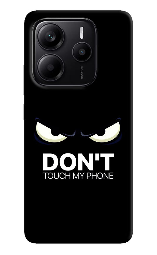 Don'T Touch My Phone Redmi Note 14 5G Hard Case Back Cover by Casekaro