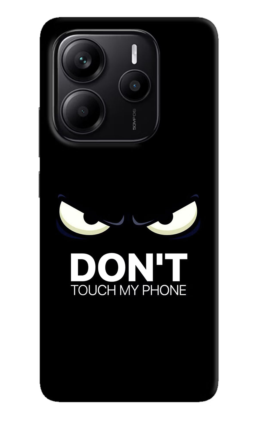 Don'T Touch My Phone Redmi Note 14 5G Back Cover, Hard case