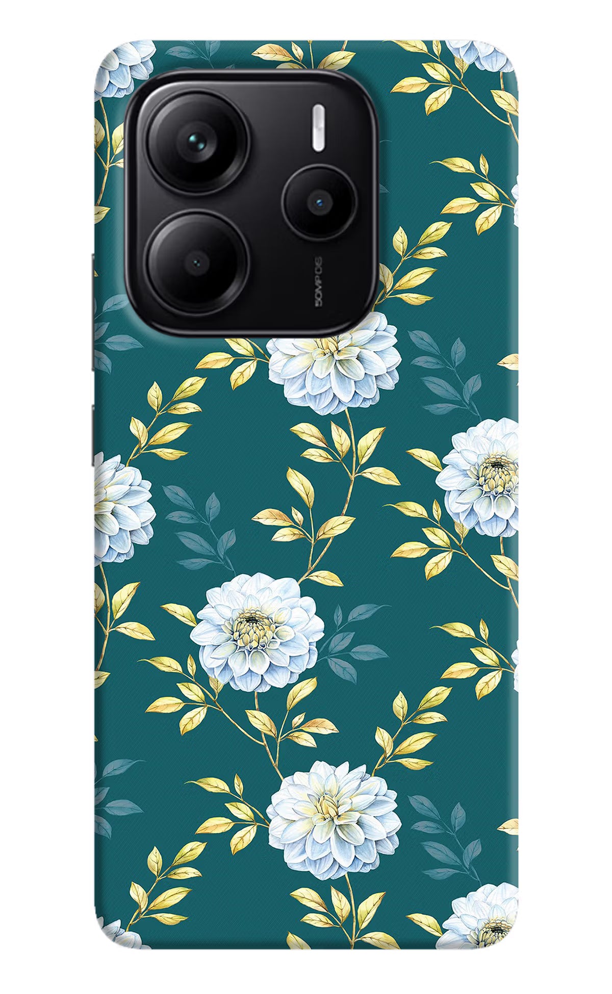 Flowers Redmi Note 14 5G Hard Case Back Cover by Casekaro