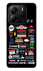 FRIENDS Redmi Note 14 5G Hard Case Back Cover by Casekaro