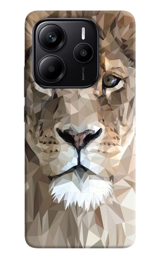 Lion Art Redmi Note 14 5G Hard Case Back Cover by Casekaro