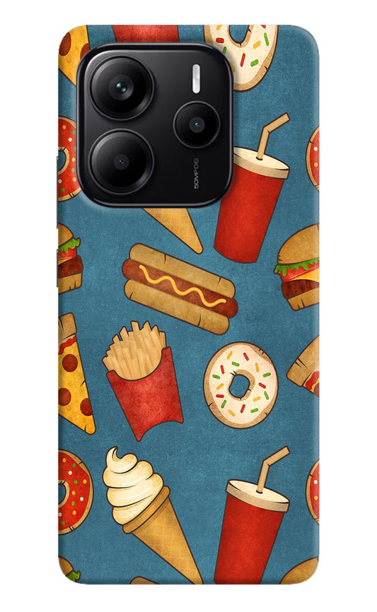 Foodie Redmi Note 14 5G Hard Case Back Cover by Casekaro