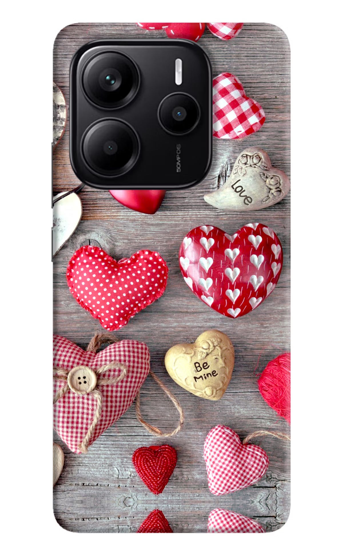 Love Wallpaper Redmi Note 14 5G Hard Case Back Cover by Casekaro
