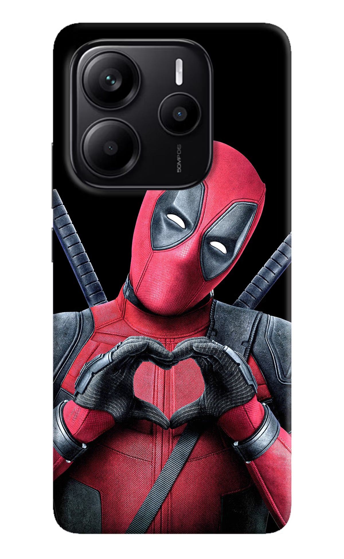 Deadpool Redmi Note 14 5G Hard Case Back Cover by Casekaro