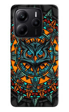 Angry Owl Art Redmi Note 14 5G Hard Case Back Cover by Casekaro
