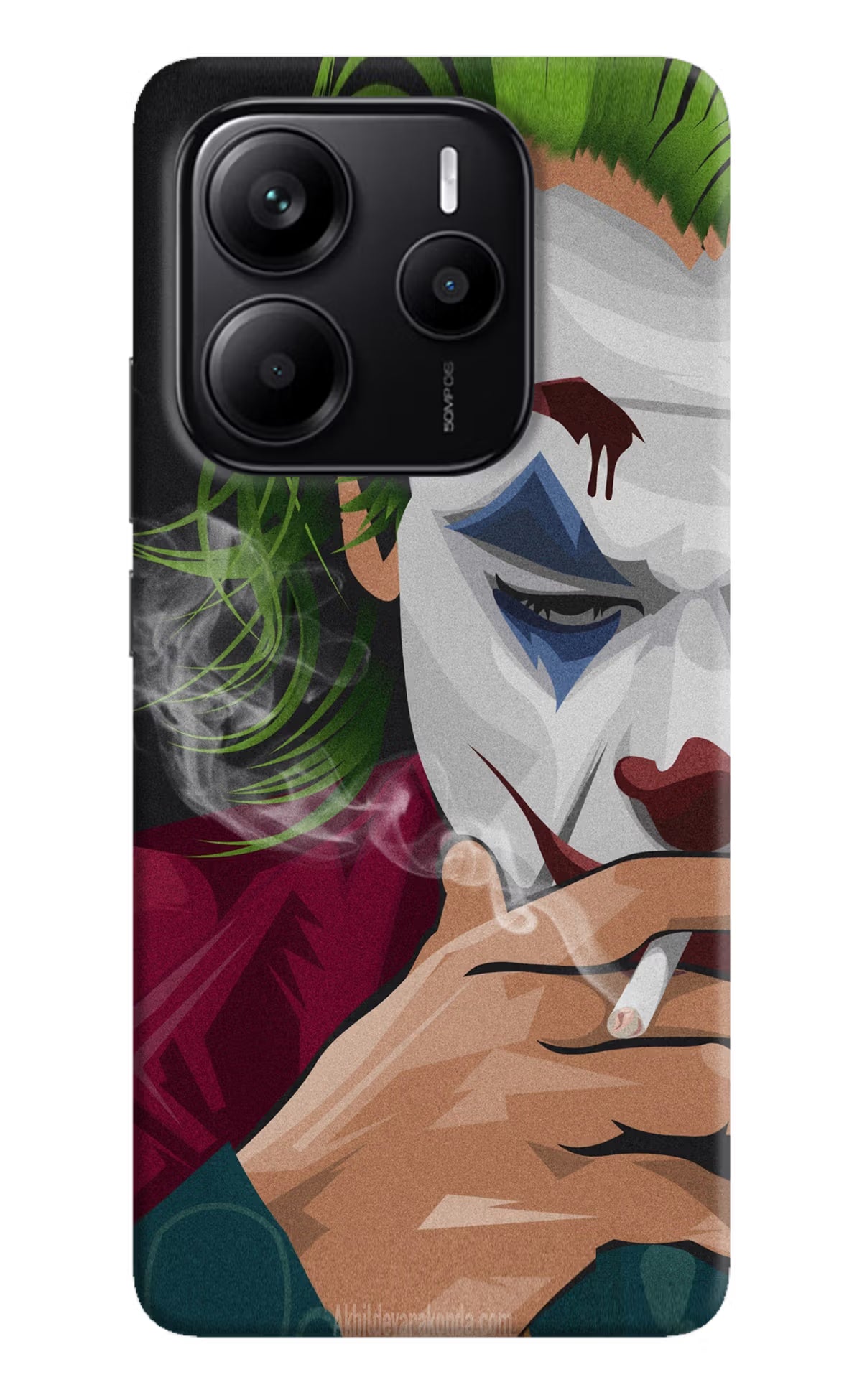 Joker Smoking Redmi Note 14 5G Hard Case Back Cover by Casekaro