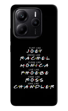 FRIENDS Character Redmi Note 14 5G Hard Case Back Cover by Casekaro