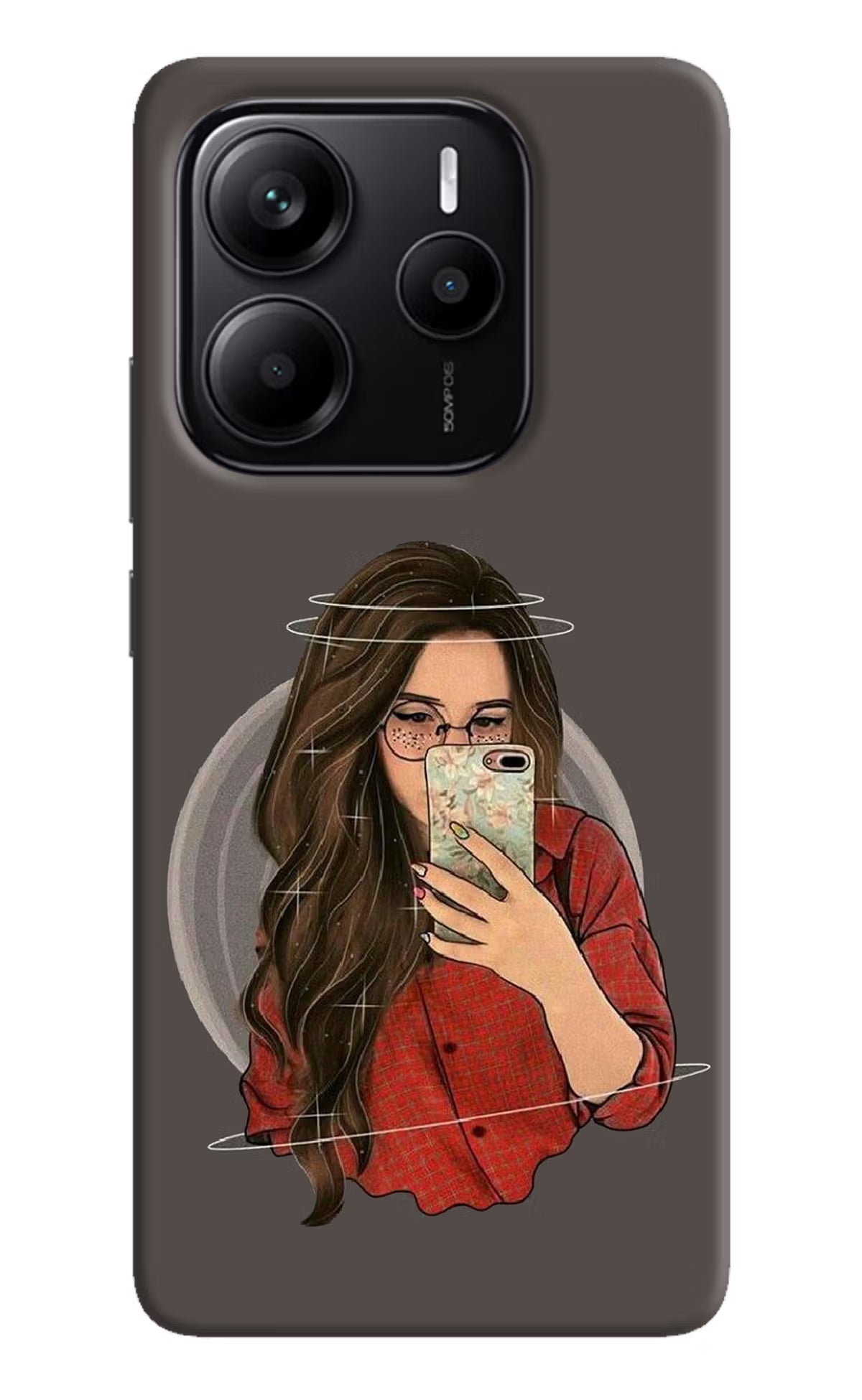 Selfie Queen Redmi Note 14 5G Hard Case Back Cover by Casekaro