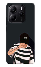 Aesthetic Boy Redmi Note 14 5G Hard Case Back Cover by Casekaro