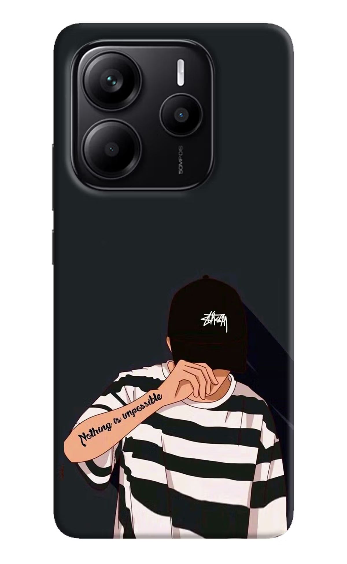 Aesthetic Boy Redmi Note 14 5G Hard Case Back Cover by Casekaro