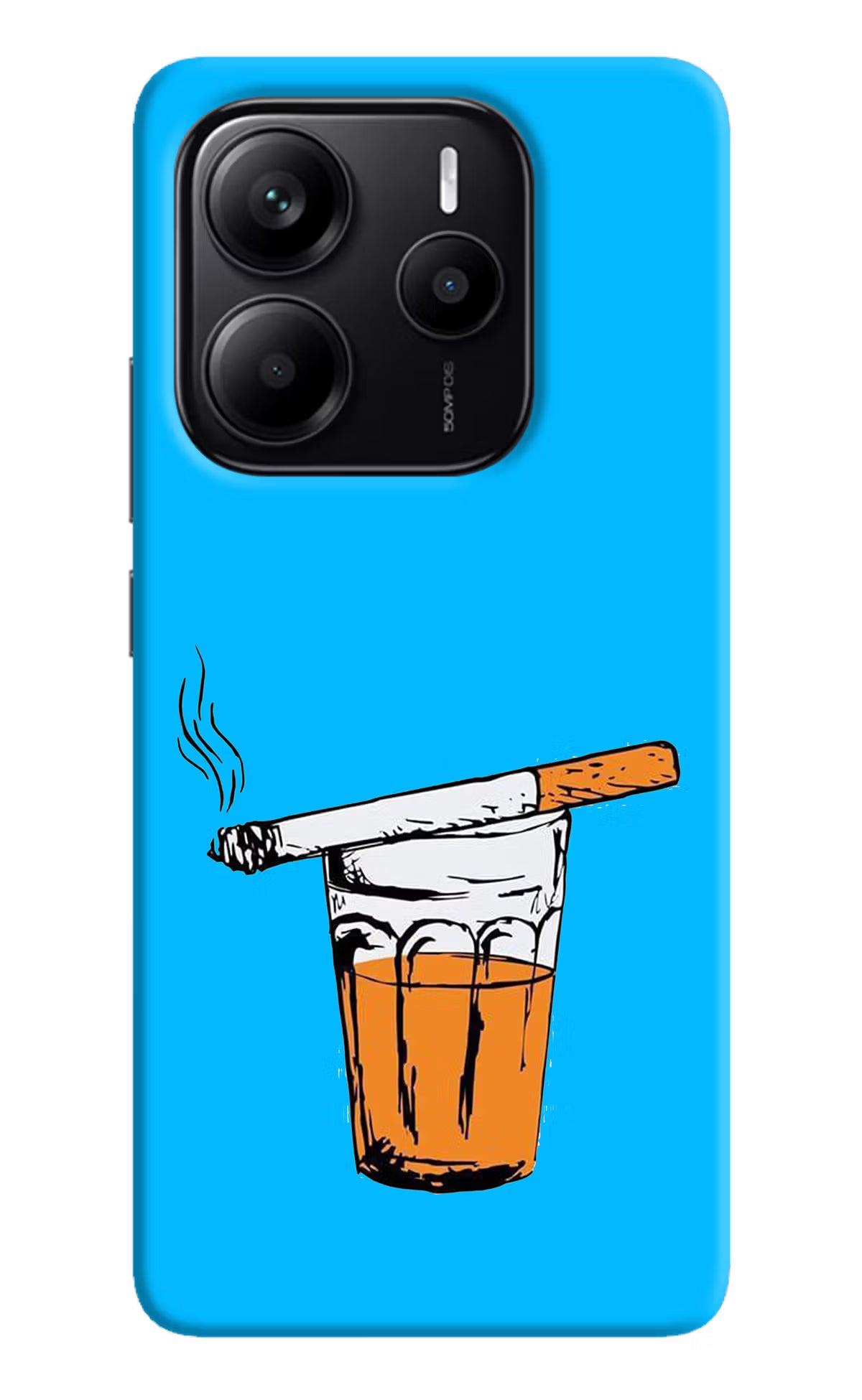 Chai Sutta Redmi Note 14 5G Hard Case Back Cover by Casekaro