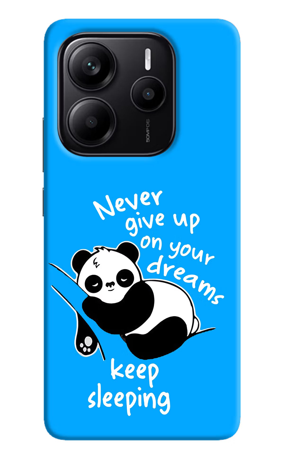 Keep Sleeping Redmi Note 14 5G Hard Case Back Cover by Casekaro