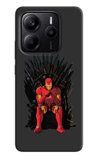 Ironman Throne Redmi Note 14 5G Hard Case Back Cover by Casekaro