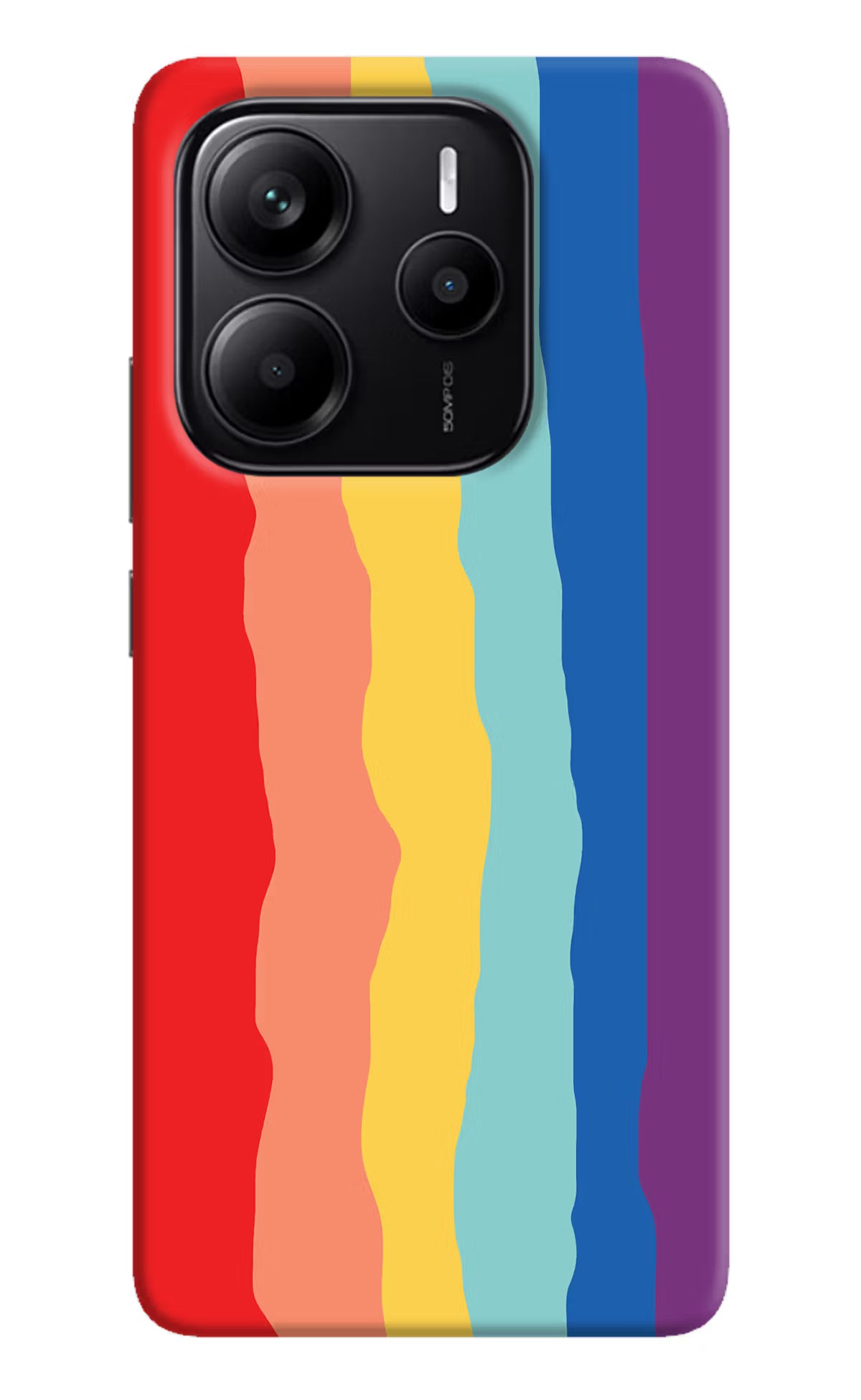 Rainbow Redmi Note 14 5G Hard Case Back Cover by Casekaro