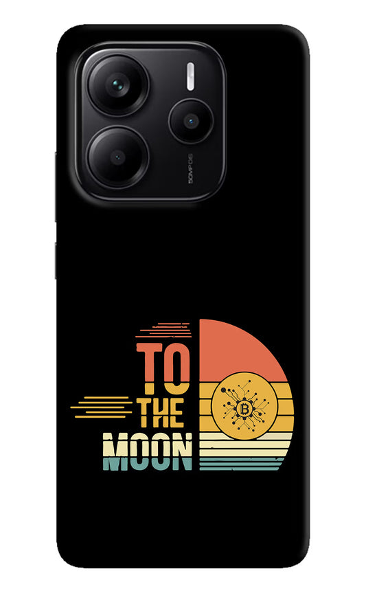 To the Moon Redmi Note 14 5G Hard Case Back Cover by Casekaro