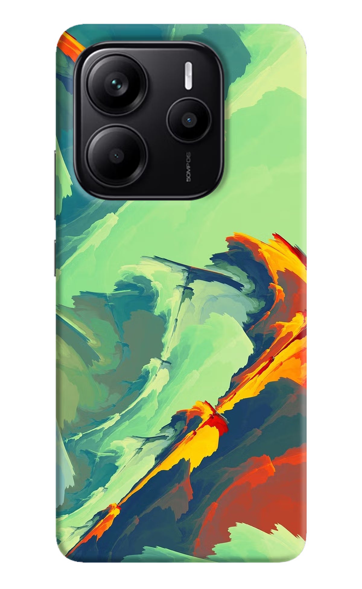 Paint Art Redmi Note 14 5G Hard Case Back Cover by Casekaro