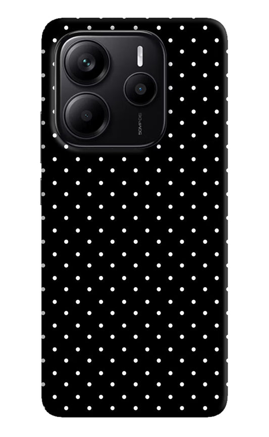 White Dots Redmi Note 14 5G Hard Case Back Cover by Casekaro