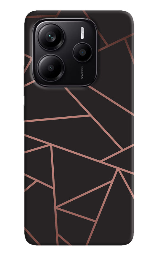 Geometric Pattern Redmi Note 14 5G Hard Case Back Cover by Casekaro