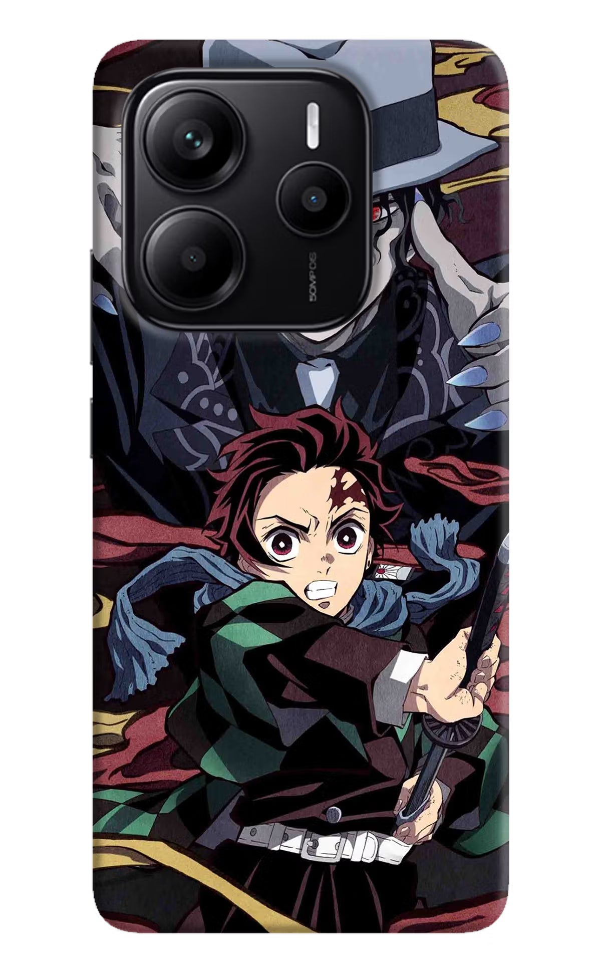 Demon Slayer Redmi Note 14 5G Hard Case Back Cover by Casekaro