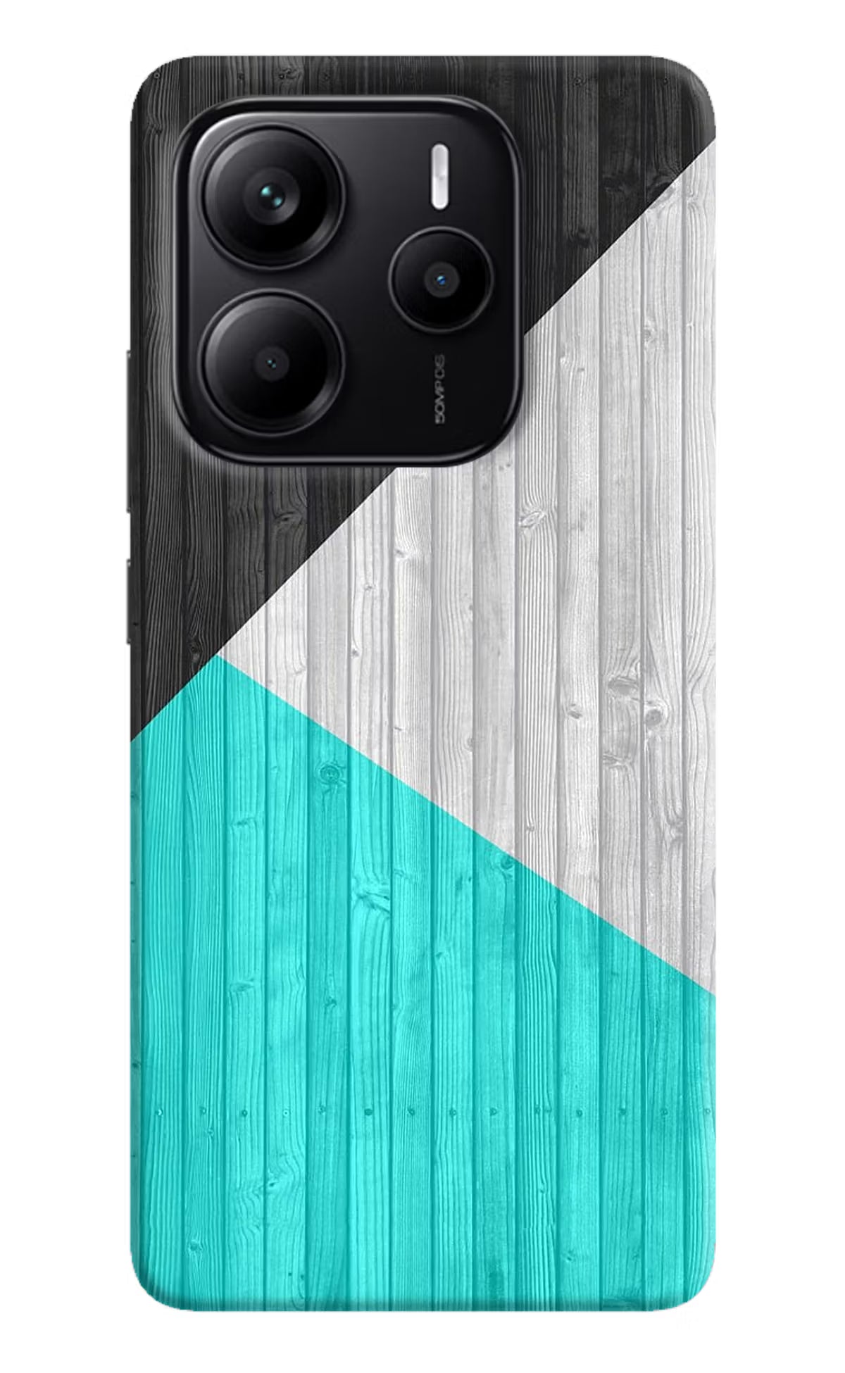Wooden Abstract Redmi Note 14 5G Hard Case Back Cover by Casekaro