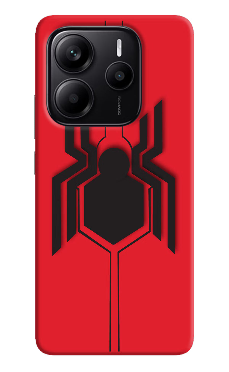 Spider Redmi Note 14 5G Back Cover, Hard case