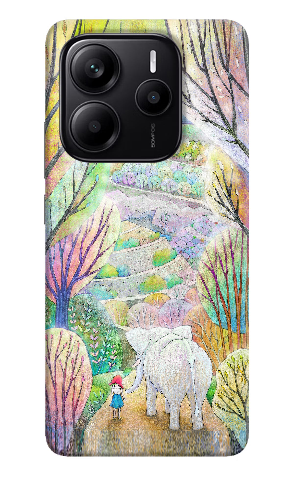 Nature Painting Redmi Note 14 5G Hard Case Back Cover by Casekaro