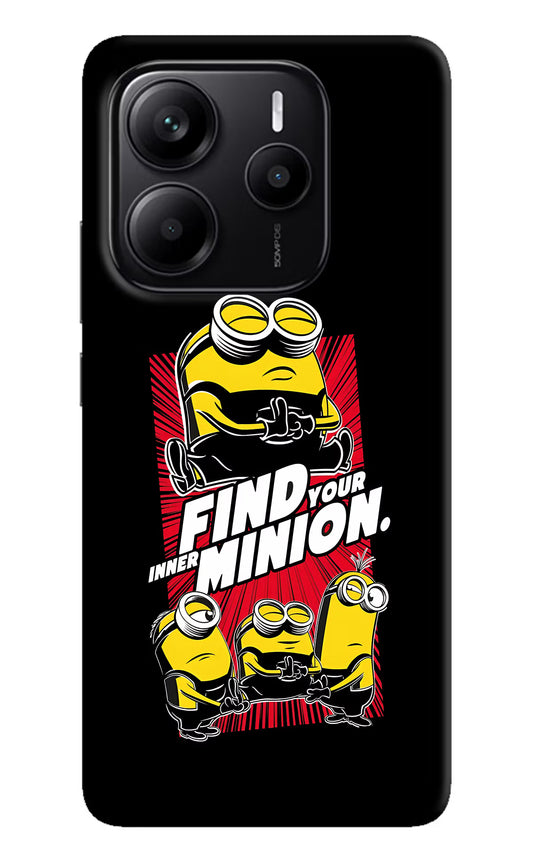 Find your inner Minion Redmi Note 14 5G Hard Case Back Cover by Casekaro