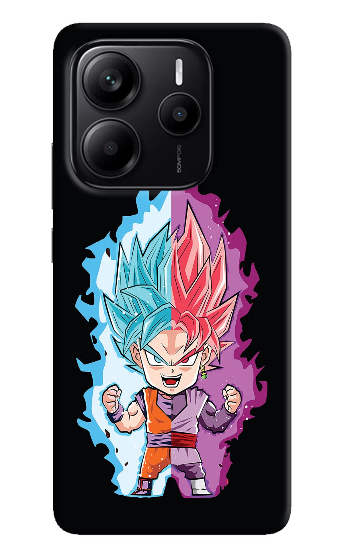 Chota Goku Redmi Note 14 5G Hard Case Back Cover by Casekaro