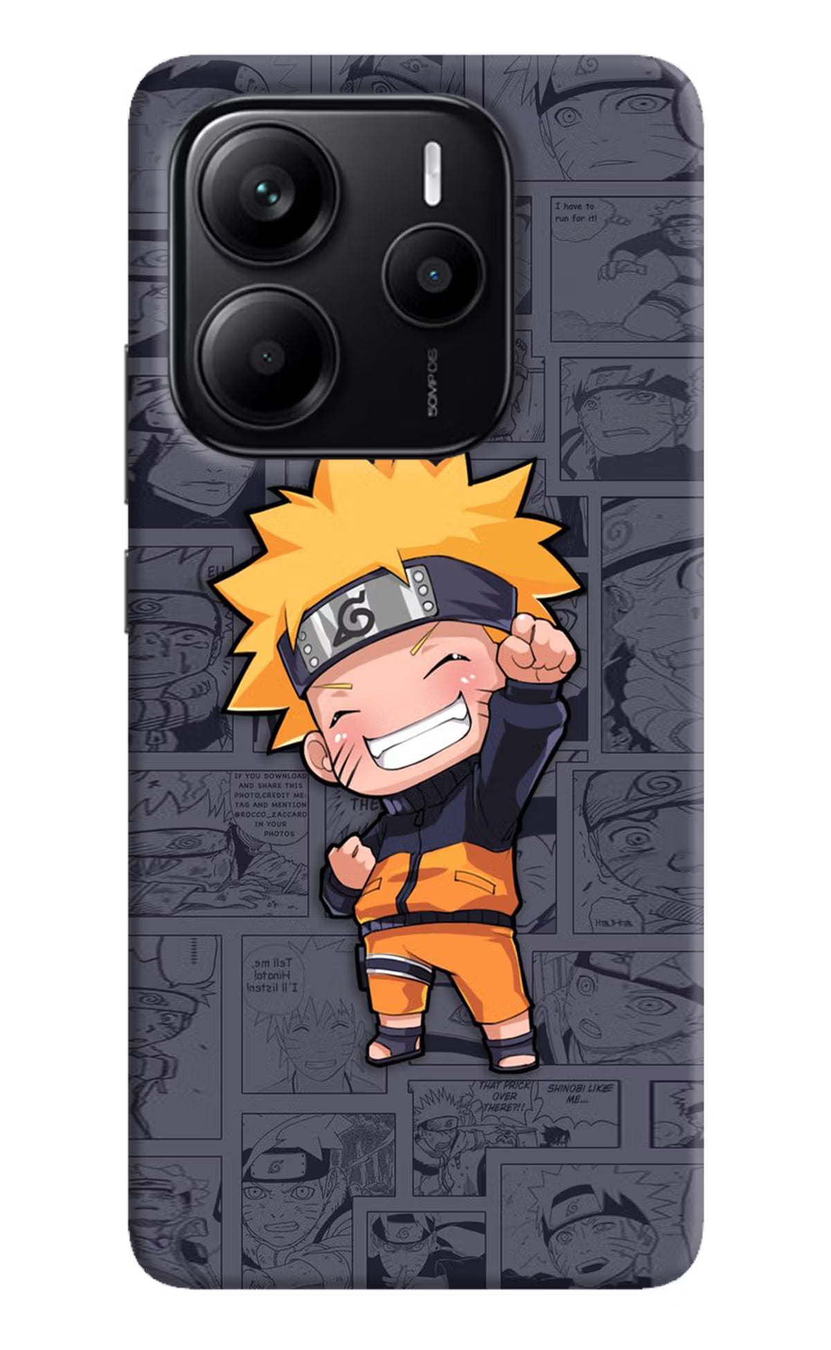 Chota Naruto Redmi Note 14 5G Hard Case Back Cover by Casekaro