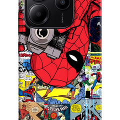 Spider Man Redmi Note 14 5G Hard Case Back Cover by Casekaro