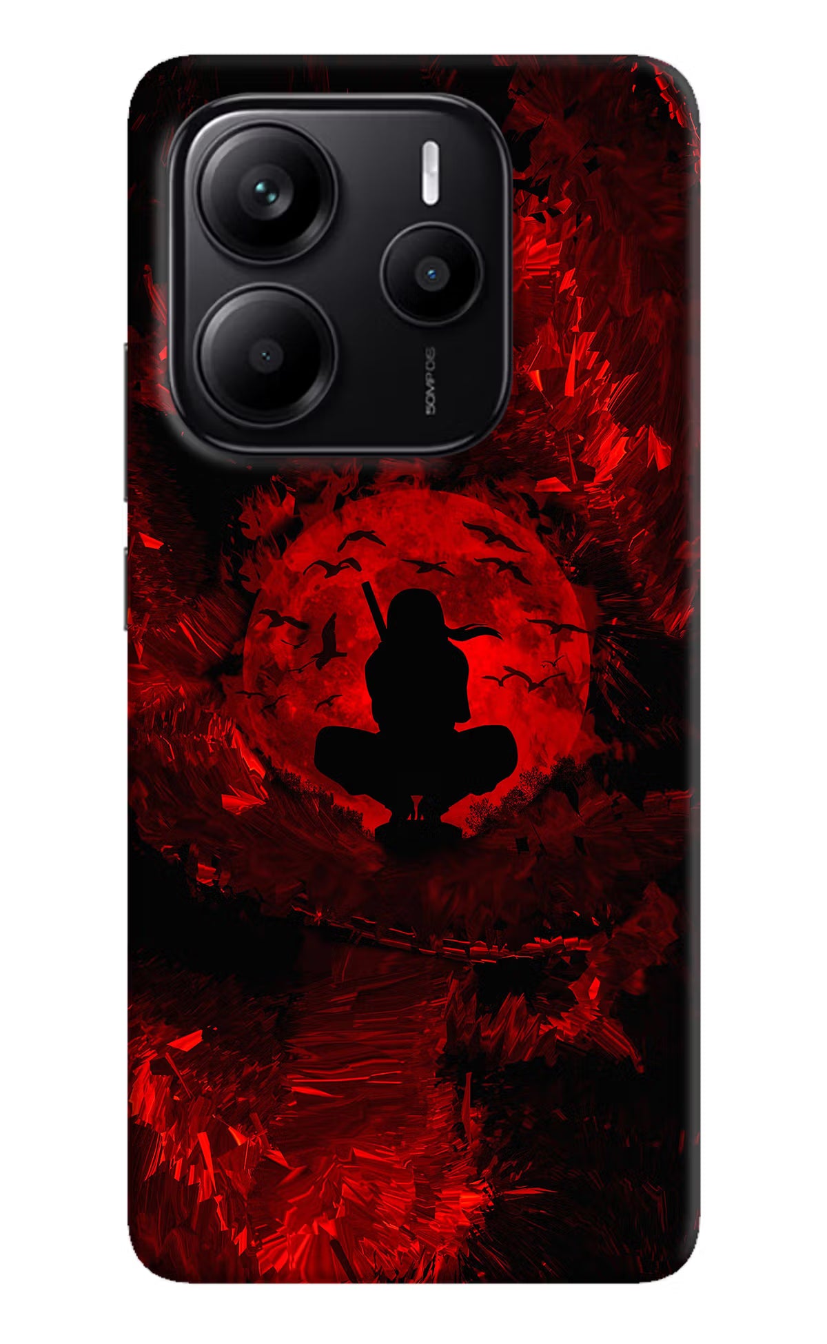 Itachi Uchiha Redmi Note 14 5G Hard Case Back Cover by Casekaro