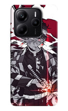 Demon Slayer Redmi Note 14 5G Hard Case Back Cover by Casekaro