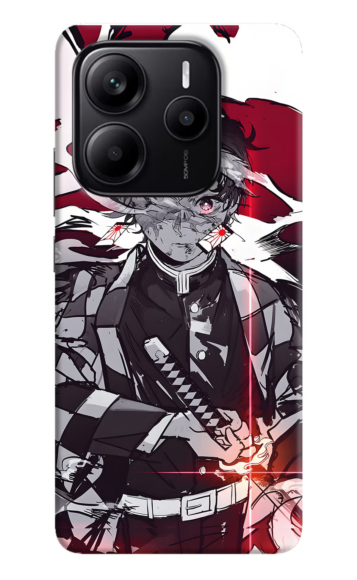 Demon Slayer Redmi Note 14 5G Hard Case Back Cover by Casekaro