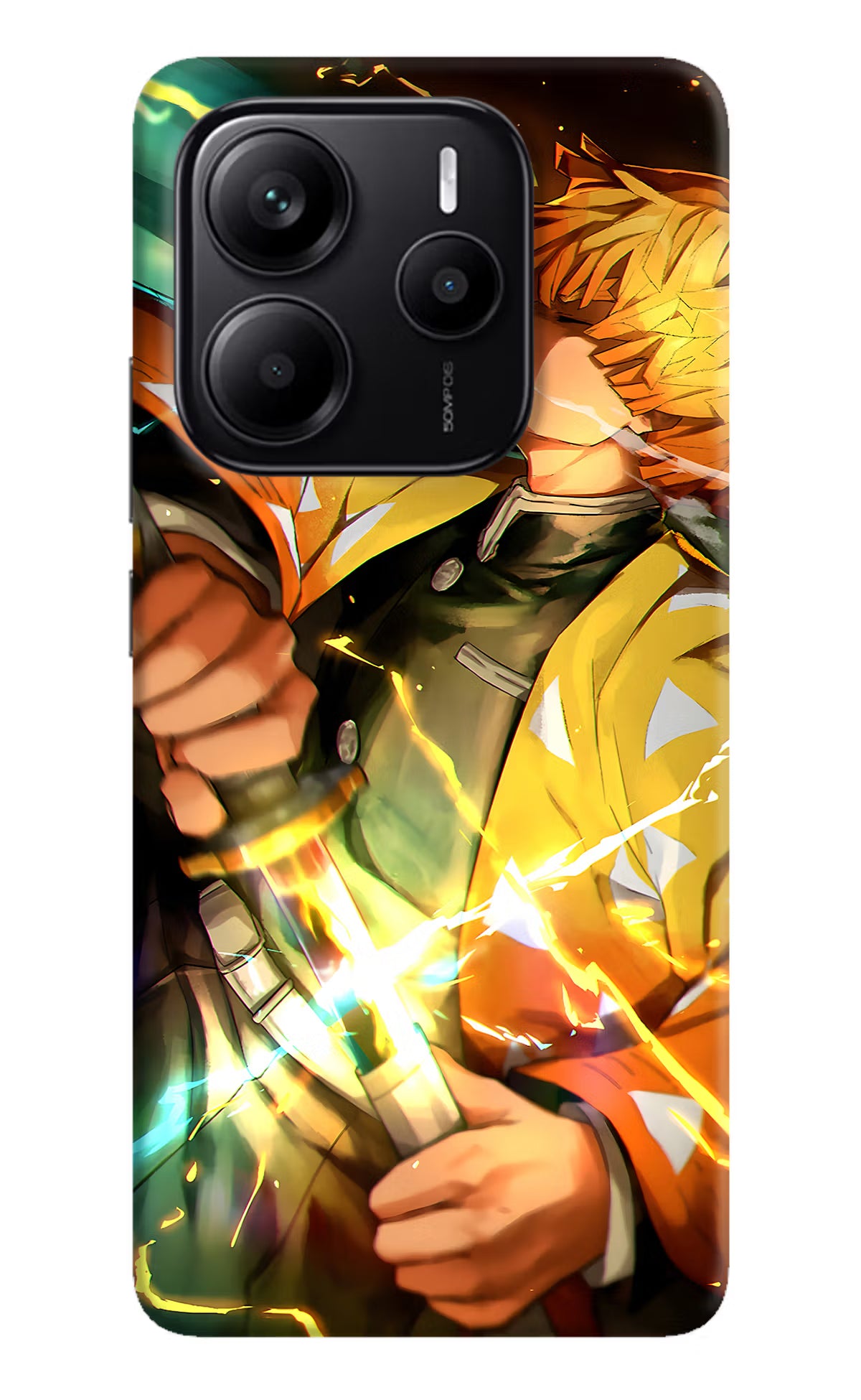 Demon Slayer Redmi Note 14 5G Hard Case Back Cover by Casekaro