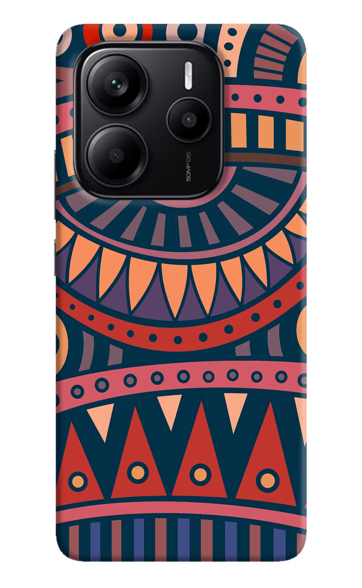 African Culture Design Redmi Note 14 5G Hard Case Back Cover by Casekaro