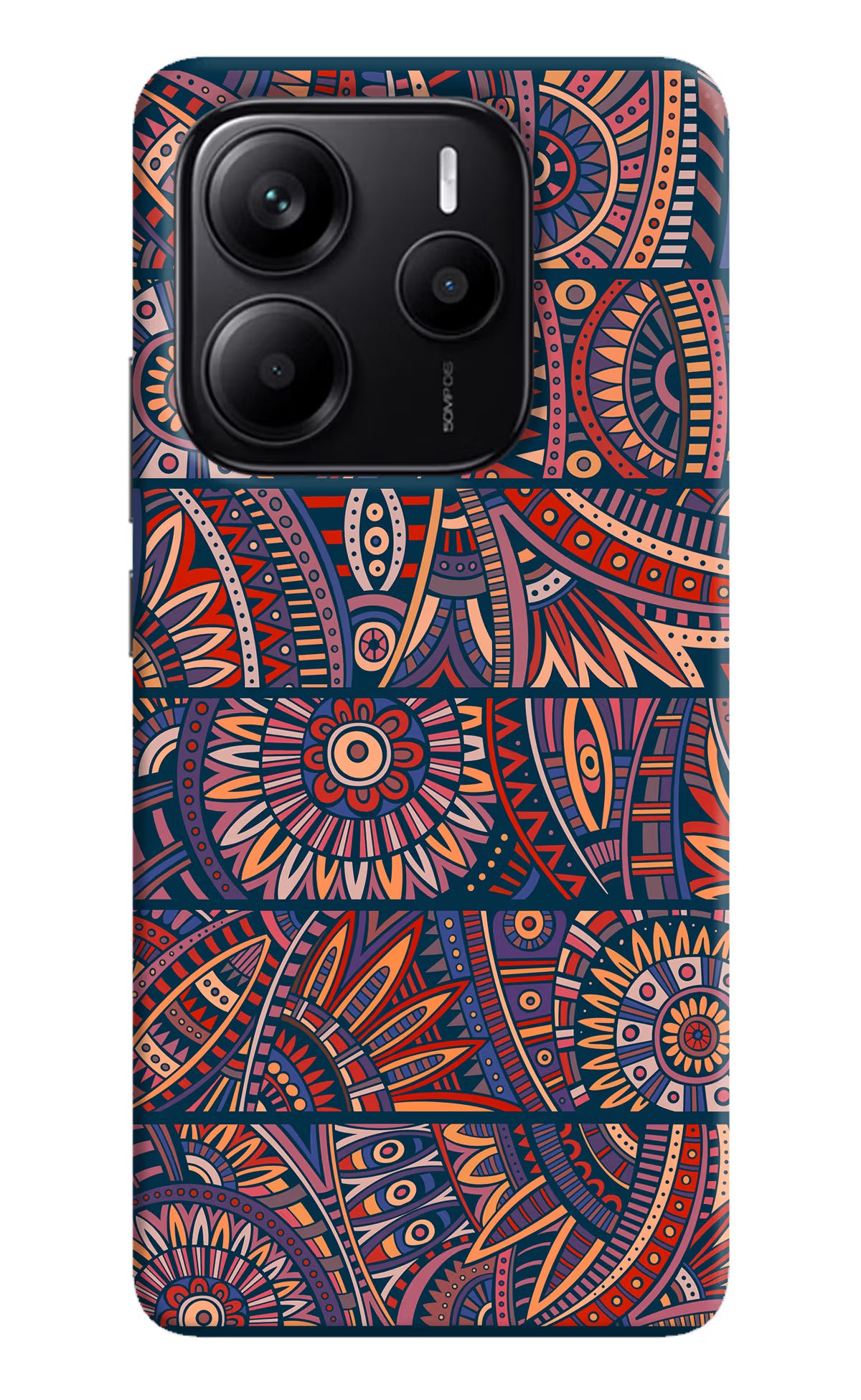 African Culture Design Redmi Note 14 5G Hard Case Back Cover by Casekaro