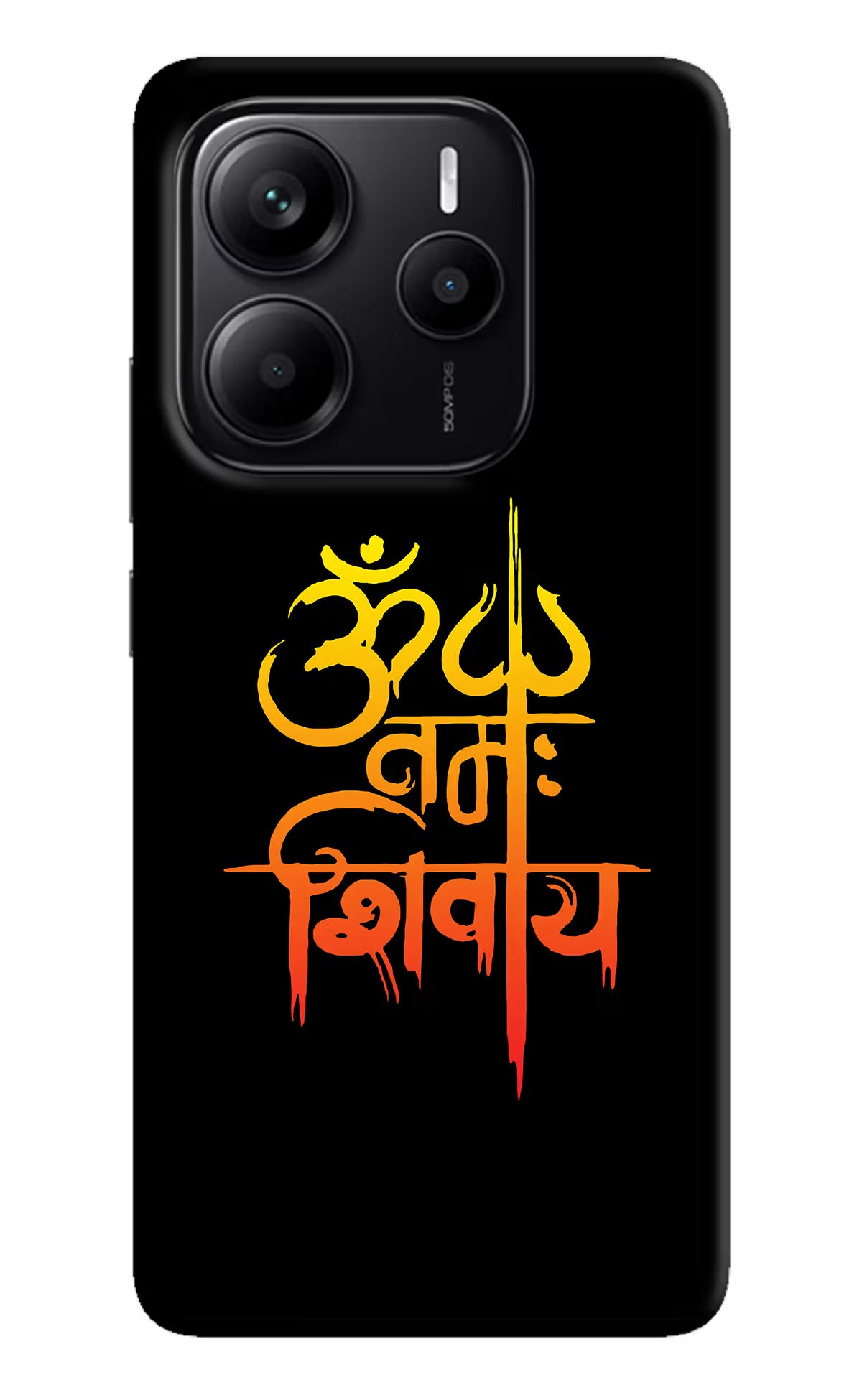 Om Namah Shivay Redmi Note 14 5G Hard Case Back Cover by Casekaro
