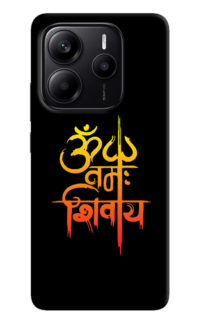 Om Namah Shivay Redmi Note 14 5G Hard Case Back Cover by Casekaro