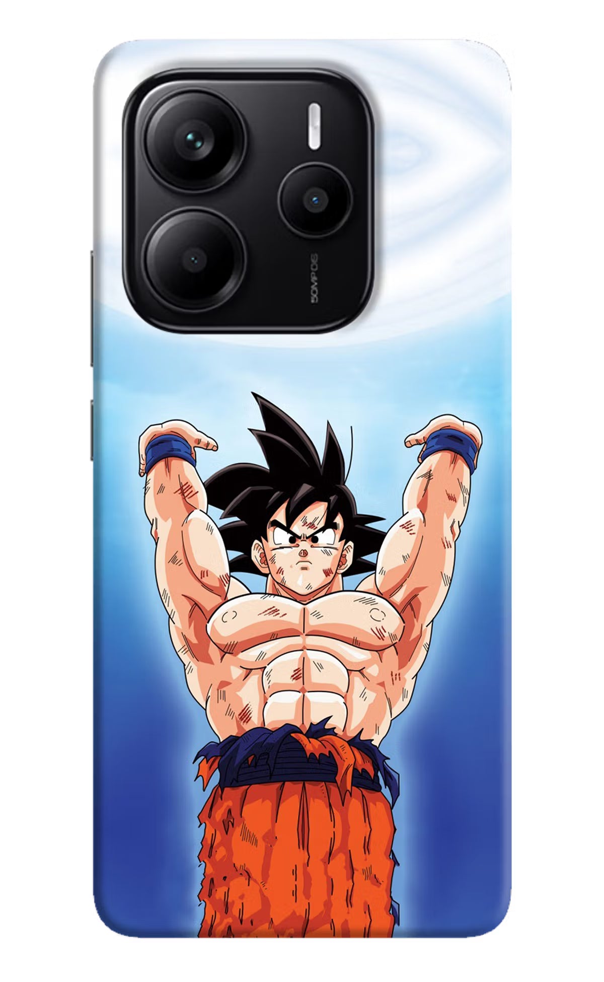 Goku Power Redmi Note 14 5G Hard Case Back Cover by Casekaro