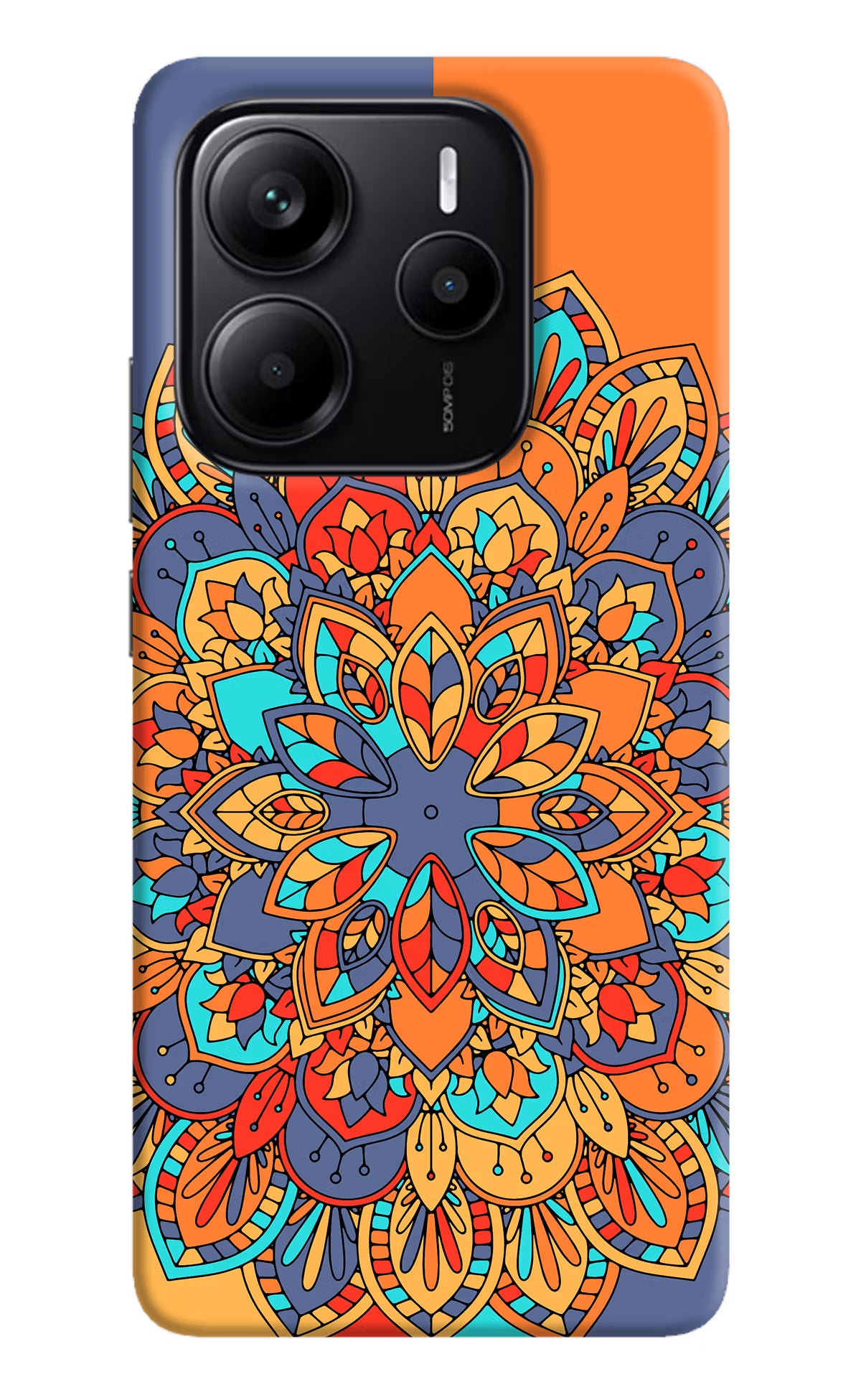 Color Mandala Redmi Note 14 5G Hard Case Back Cover by Casekaro