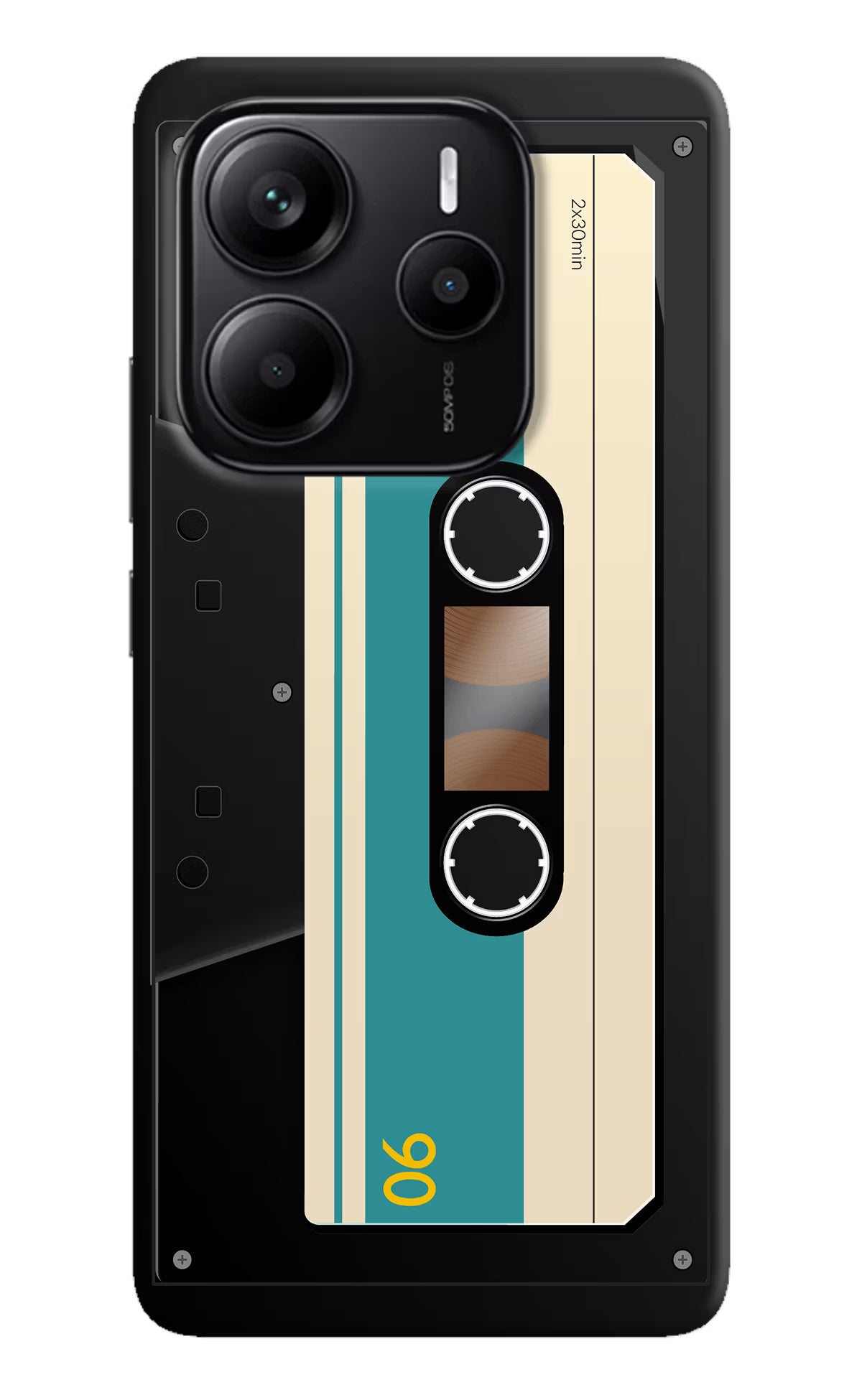 Cassette Redmi Note 14 5G Hard Case Back Cover by Casekaro